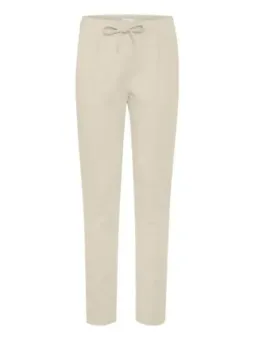 Weiße Ichi Hosen schlanker Schnitt