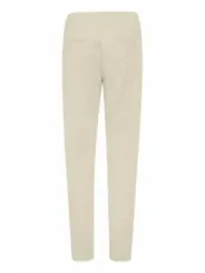 Schlanke, knitterfreie Stretch-Baumwollhose für Damen