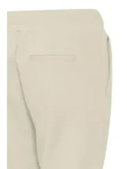 Beige Ichi Hosen Rückansicht