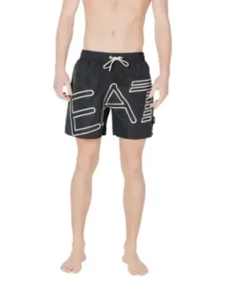 EA7 schwarze Herren Badehose