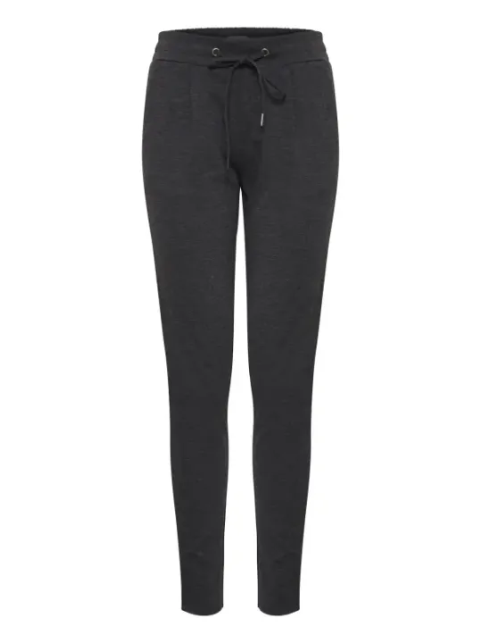 Schwarze Hosen mit Kordelzug