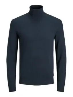 Dunkelgrauer Rollkragenpullover von Jack & Jones