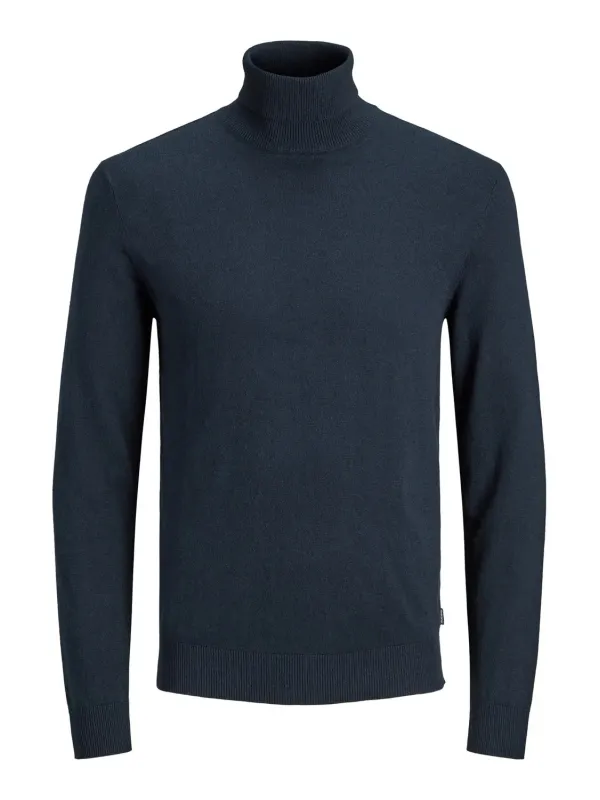 Dunkelgrauer Rollkragenpullover von Jack & Jones