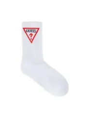 Weiße Socke mit GUESS-Logo