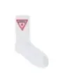 Weiße Socke mit GUESS-Logo