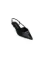 Schwarze Leder Guess Pumps spitze.