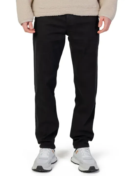 Schwarze Herren Slim-Fit Hose