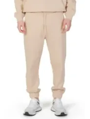 Beige Hugo 470129 Sweatpants mit Bündchen an den Knöcheln