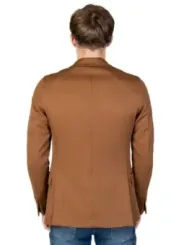 Braune Sakkos Jacke von hinten