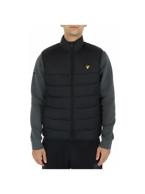 Schwarze Lyle & Scott Daunenjacke