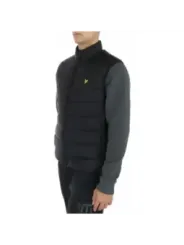 Schwarze Lyle & Scott Pufferweste