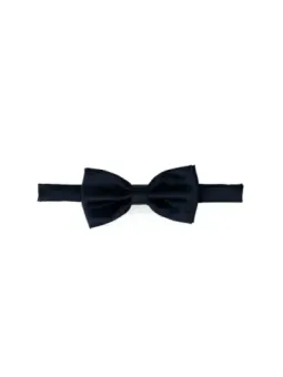 Schwarze Seidenfliege eleganter Herrenstil