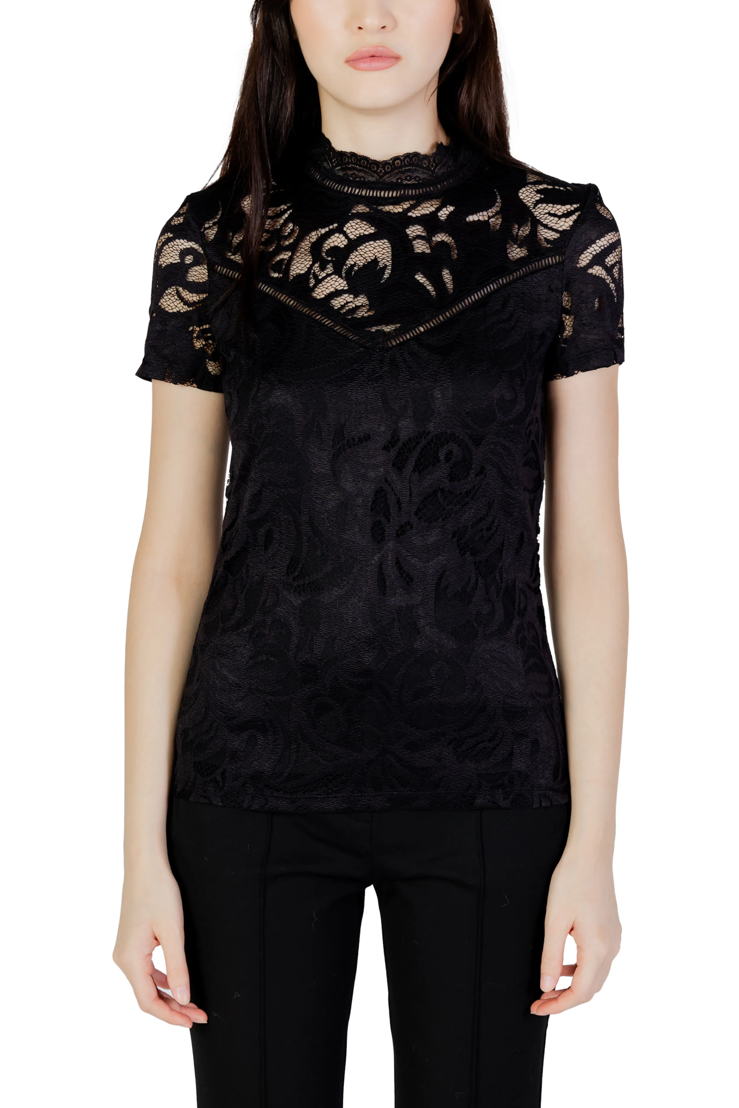 Vila Clothes Bluse Schwarz 469131