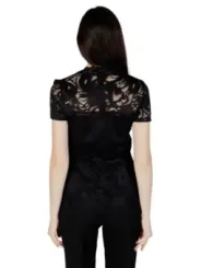 Schwarzes Spitzenoberteil, Vila Clothes 469131