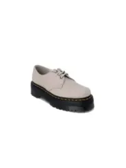 Beige Dr. Martens leather Halbschuh