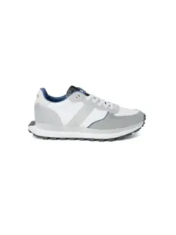 Weiße Herren Laufschuhe mit Akzenten