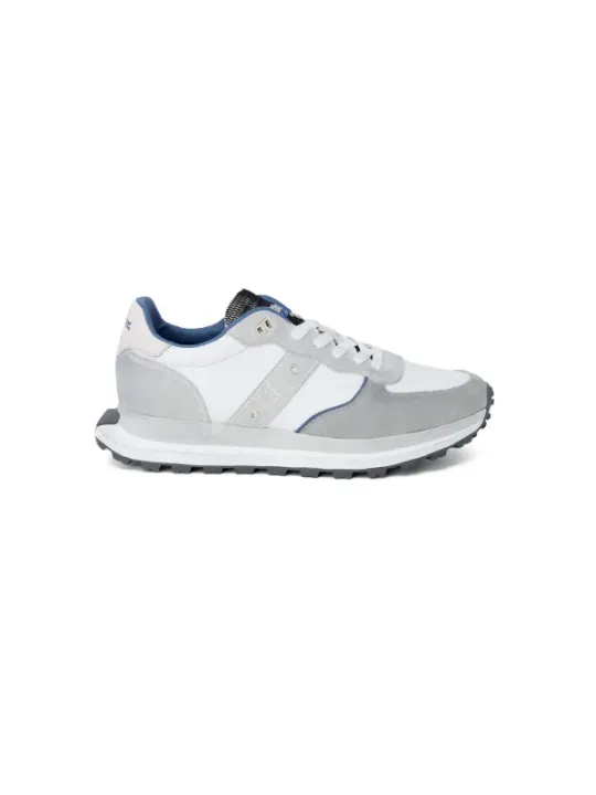 Weiße Herren Laufschuhe mit Akzenten