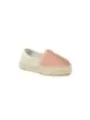 Rosa gewebte Espadrilleschuhe
