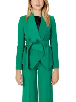 Grüner Damenanzug Sandro Ferrone 464708