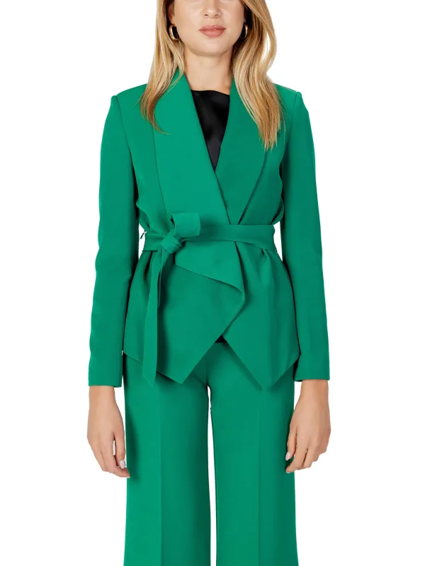 Grüner Damenanzug Sandro Ferrone 464708