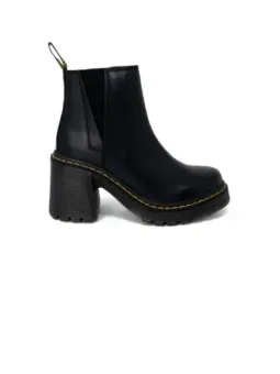Schwarze Dr. Martens Plateau-Stiefel