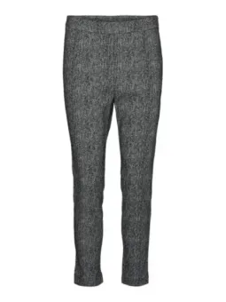 Graue Tweed Cropped Hosen Aware