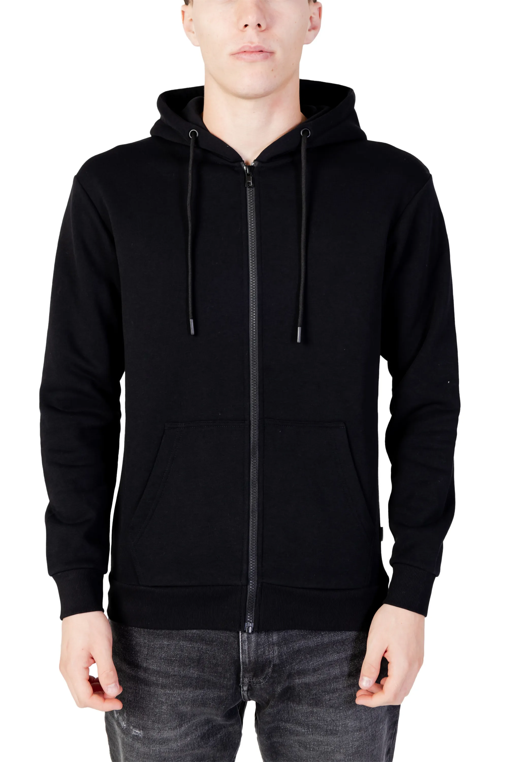 Herren Fleece Schwarz 467302
