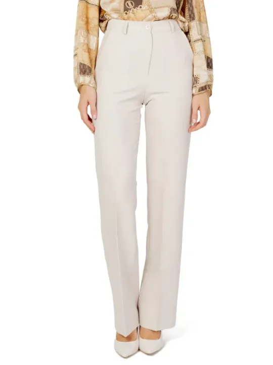 Hosen mit hoher Taille und Print