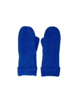 Royalblaue Strickhandschuhe von Vero Moda