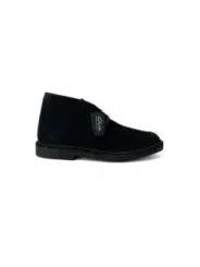 Schwarzer Clarks Desert Boot Profil