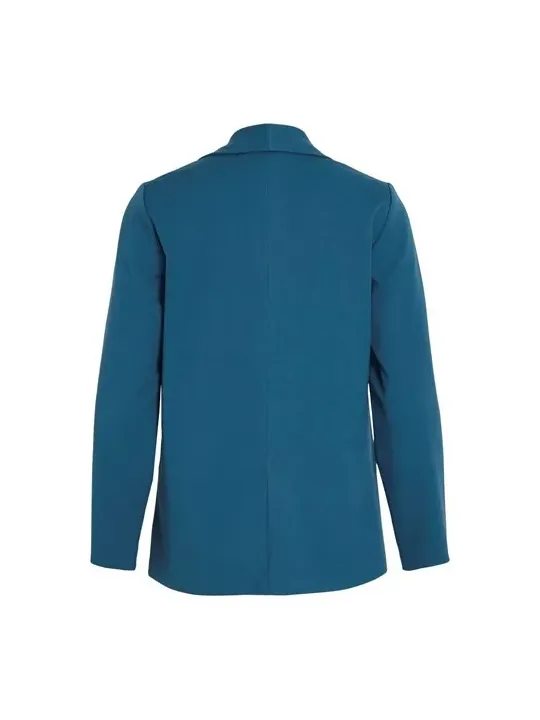 Teal langärmlige Vila Blazerjacke