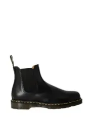 Schwarze Dr. Martens Lederstiefel