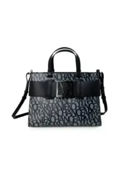 Armani Exchange graues Muster Handtasche