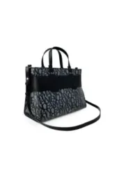 Armani Exchange Donna Handtasche Grau Schwarz