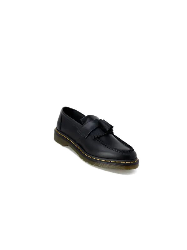 Schwarze Leder Dr. Martens Loafer