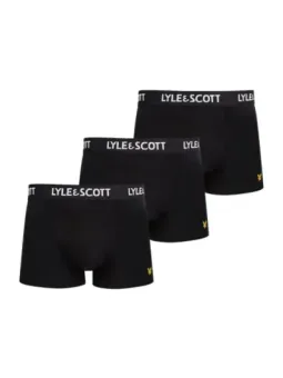 Lyle & Scott Herren Boxershorts Schwarz