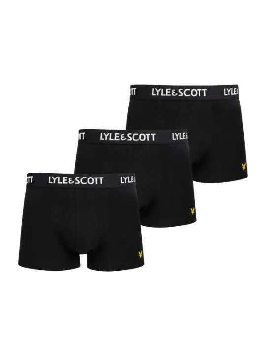 Lyle & Scott Herren Boxershorts Schwarz