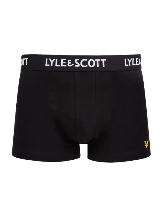 Schwarze Lyle & Scott Boxer Shorts