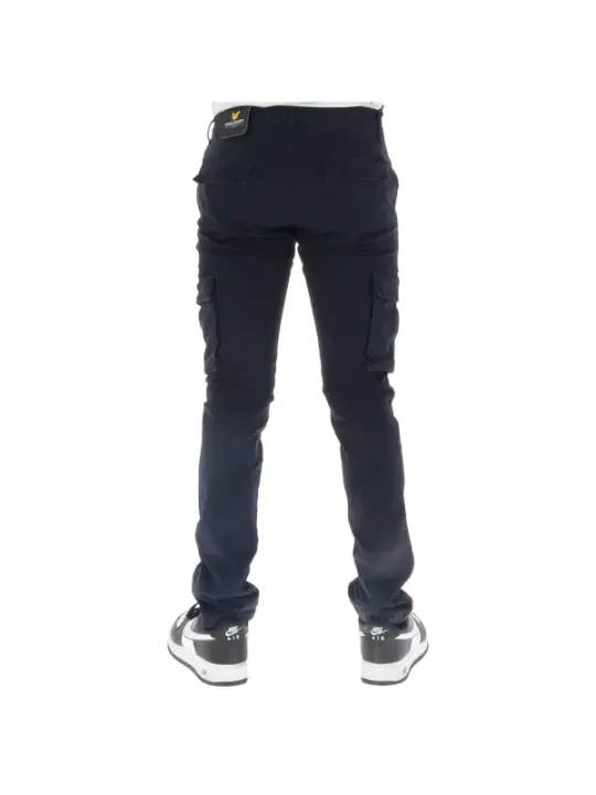 Dunkle marineblaue Herrenstoffhose