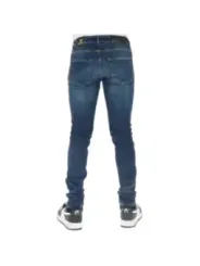 Dunkle blaue Slim Fit Jeans