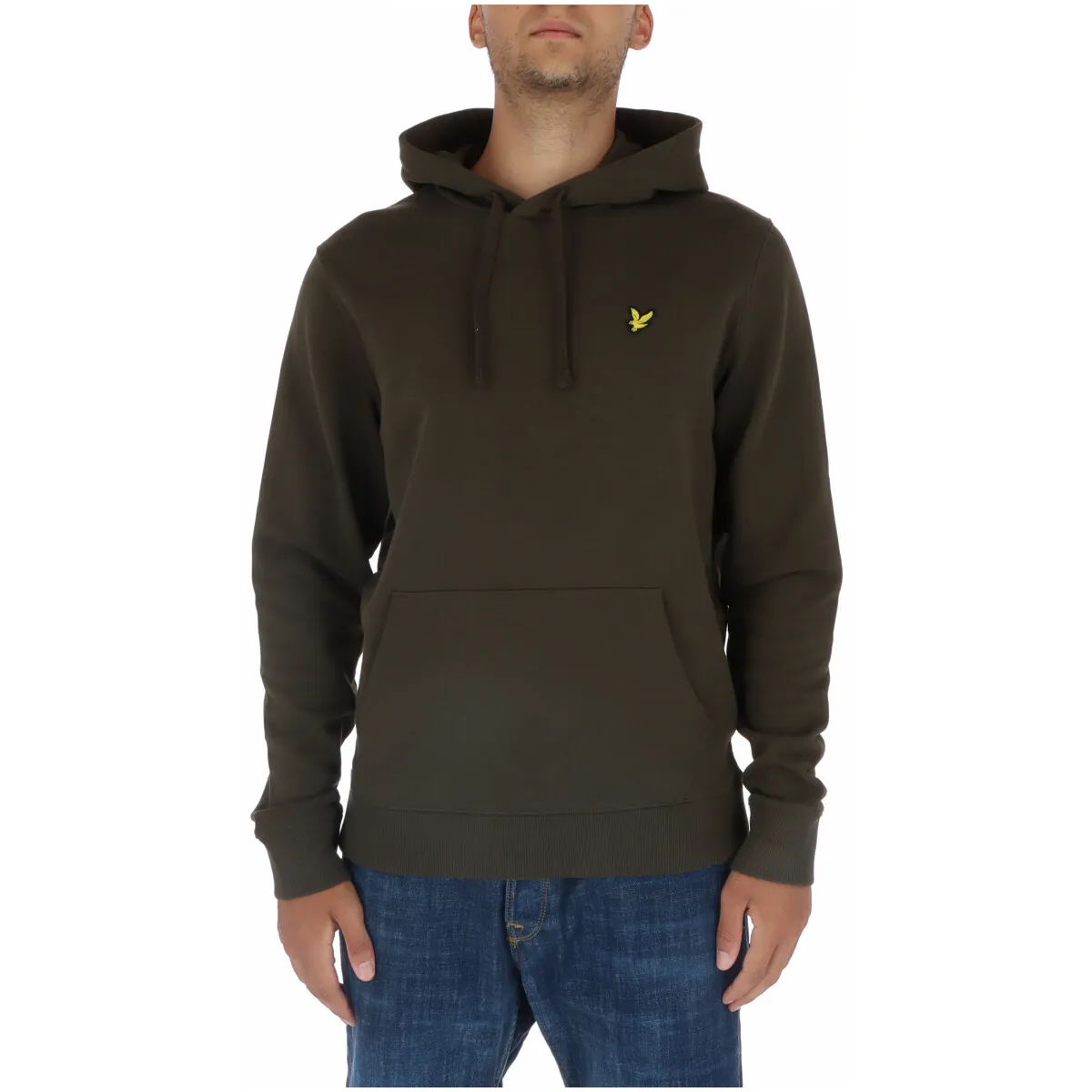 Herren Fleece Grün 455581