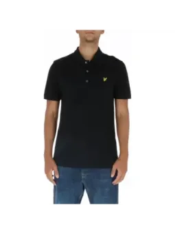 Lyle & Scott Herren Polo Schwarz mieten - Flex-Fashion Verleih