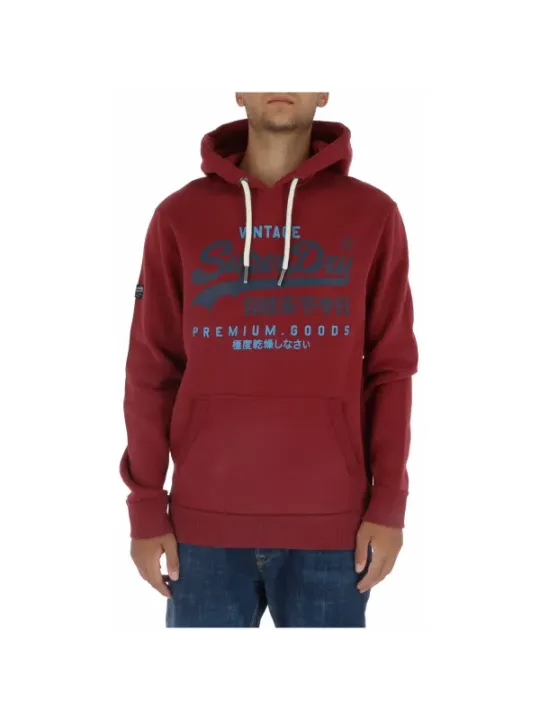 Superdry Herren Fleece Bordeaux | online kaufen