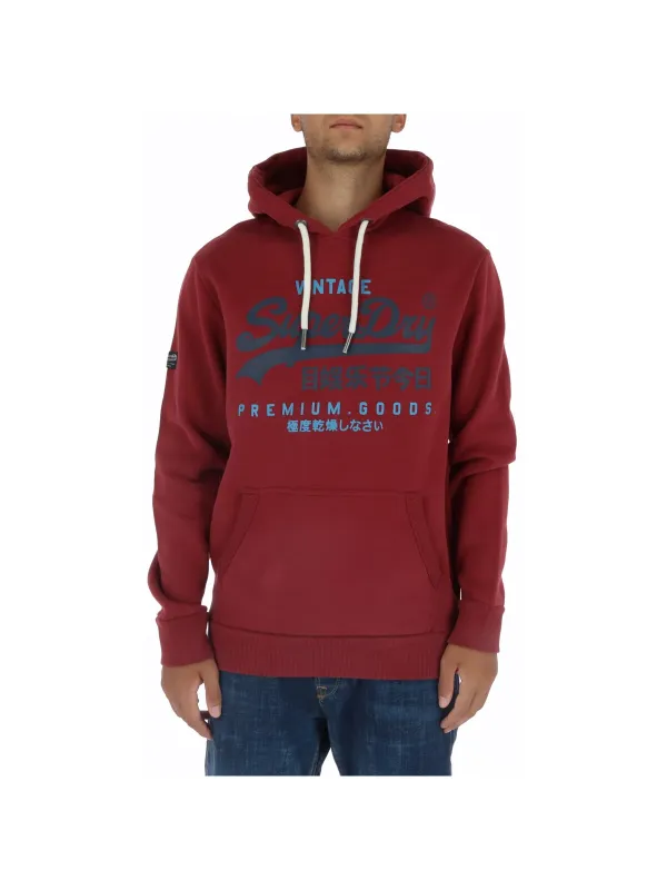 Superdry Herren Fleece Bordeaux | online kaufen