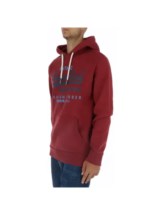 Superdry Herren Fleece Bordeaux | online kaufen