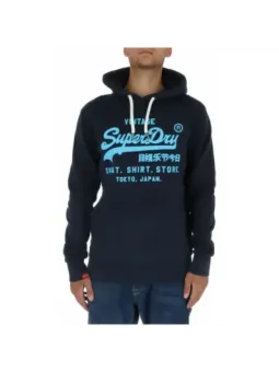 Superdry Herren Fleece Blau mieten | Flex-Fashion Verleih