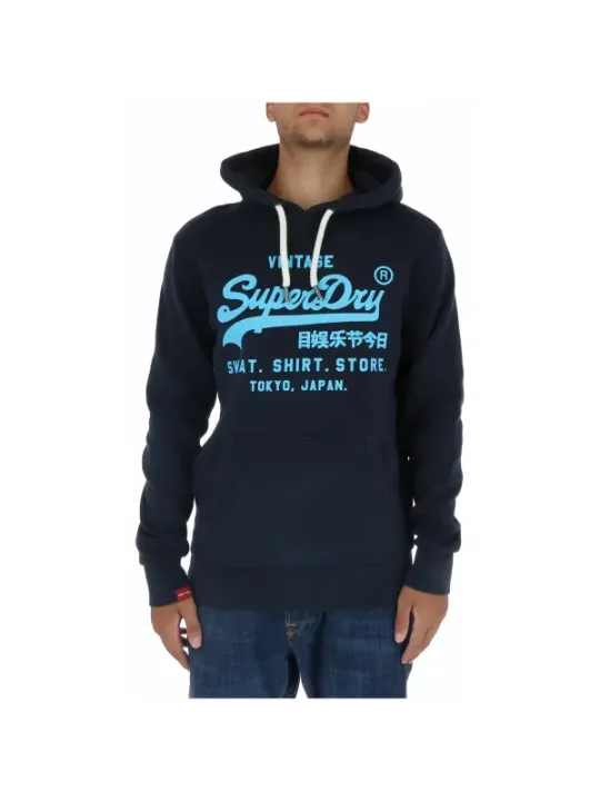 Superdry Herren Fleece Blau | online kaufen