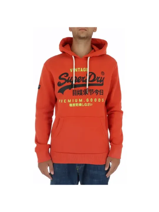 Superdry Herren Fleece Orange | online kaufen