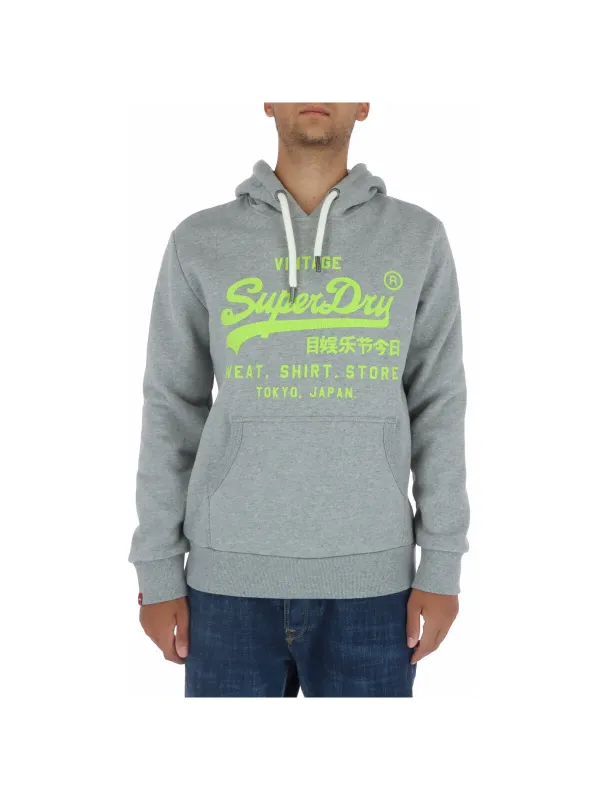 Superdry Herren Fleece Grau | online kaufen