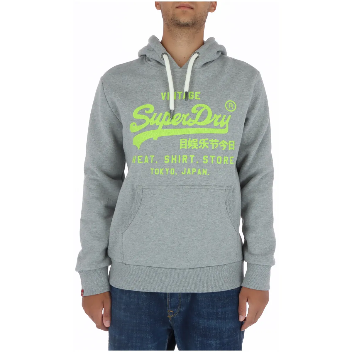 Superdry Herren Fleece Grau 456449